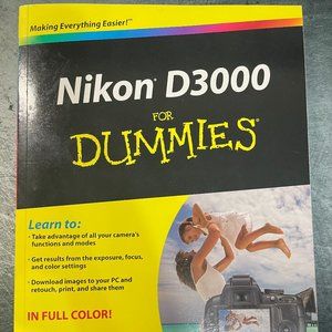 Nikon D3000 For Dummies book